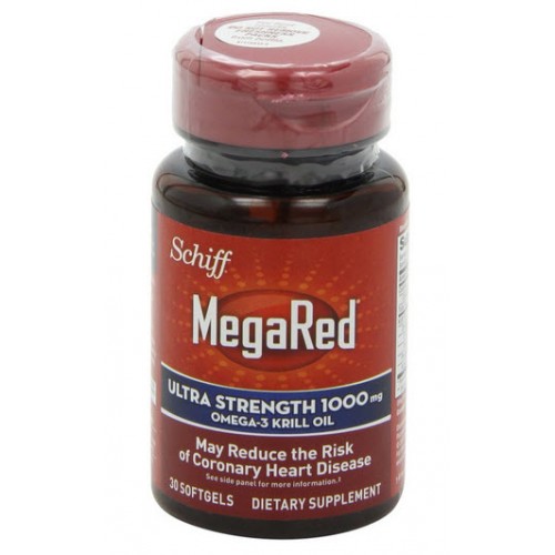 ขาย Krill Oil 	MegaRed Ultra Strength Omega 3 Krill Oil 1000mg Supplement, 30 Count